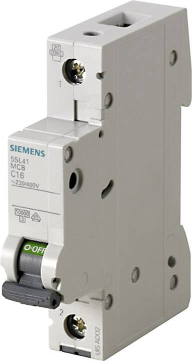 Siemens 5SL41067 Leitungsschutzschalter 1polig 6 A 230 V, 400 V Image