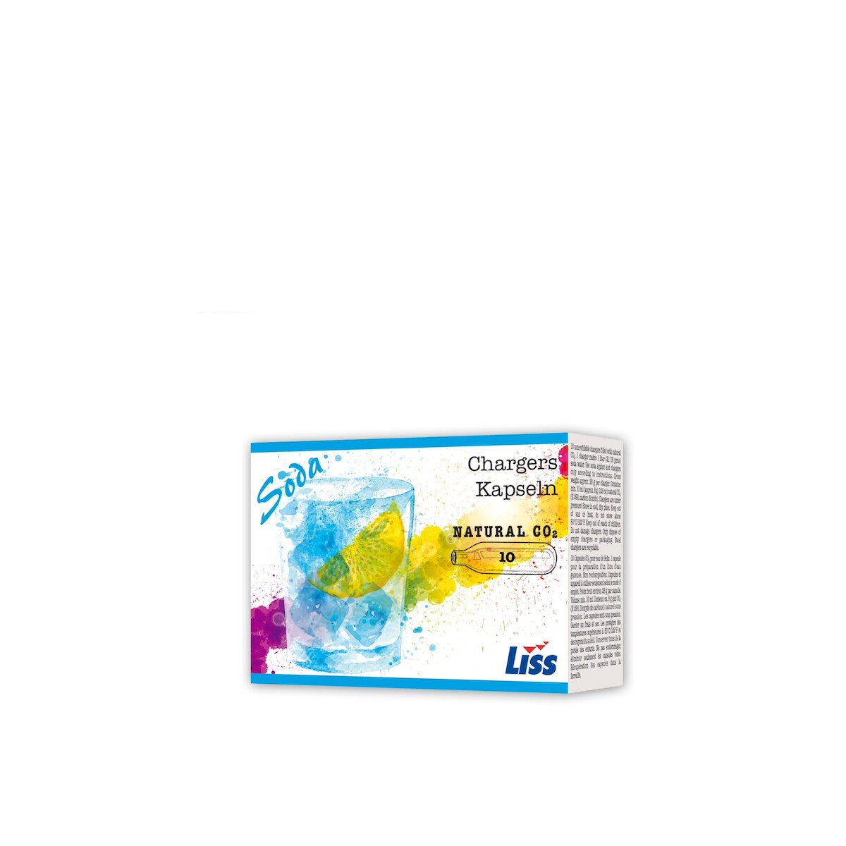 Liss LIS CO² Kohlensäure kapseln 10er Packung Image