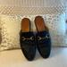 Gucci Shoes | Gucci Princetown Black Leather Mules | Color: Black | Size: 38