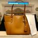 Michael Kors Bags | Charlotte Large Saffiano Leather Top-Zip Tote Bag In Luggage | Color: Brown | Size: 15”W X 10”H X 4.75”D