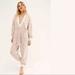 Free People Pants & Jumpsuits | Free People Printed Just Because Romper Jumpsuit One-Piece Women’s New Nwot | Color: Cream/White | Size: Sj