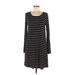 Old Navy Casual Dress - A-Line: Black Print Dresses - Women's Size Medium
