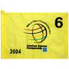 Event-Used #6 Yellow Pin Flag from The American Express Championship on September 30th to October 3rd 2004