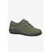 Extra Wide Width Women's Shine Sneaker by Drew in Olive Mesh Combo (Size 6 WW)