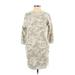 Gap Casual Dress - Shift: Tan Camo Dresses - Women's Size X-Small