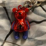 Coach Accessories | Coach Spider-Man Bear Keychain | Color: Blue/Red | Size: Os