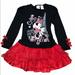 Disney Dresses | Disney Size 6 So Stylish Minnie Mouse Tutu Dress | Color: Black/Red | Size: 6g
