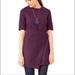 Kate Spade Dresses | Kate Spade Saturday Wool Plum Faux Wrap Dress | Color: Purple | Size: 10