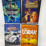 Disney Other | 4 Pack Of Movies Disney, Henie, Lady & Tramp, Haunted Mansion & Lorax | Color: Brown | Size: Os