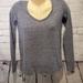 American Eagle Outfitters Tops | American Eagle Outfitters Gray Plush Top | Color: Gray | Size: Xs