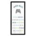 Stupell Industries Gamer Rules Listed Video Game Motivational Phrases Stretched Canvas Wall Art By Daphne Polselli in Brown | Wayfair
