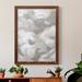 Orren Ellis Abstract Cumulus I Premium Framed Canvas - Ready To Hang Canvas, Solid Wood in Black/Blue/Green | 43.5 H x 31.5 W x 1 D in | Wayfair