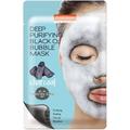 "Purederm - Deep Purifying Black O2 Bubble Mask ""CHARCOAL"" Maschere in tessuto 20 g unisex"
