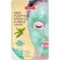 "Purederm - Deep Purifying Black O2 Bubble Mask ""GREEN TEA"" Maschere in tessuto 20 g unisex"