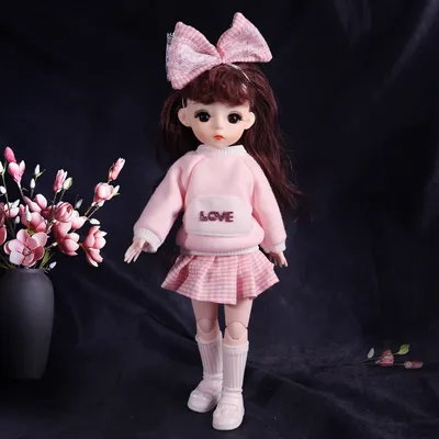 Ucanean – poupée articulée amovible pour filles, jouet mignon avec vêtements, chaussures, cadeau