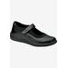 Women's Rose Mary Jane Flat by Drew in Black Croco (Size 10 M)