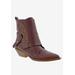 Wide Width Women's Shindig Western Bootie by Bellini in Wine (Size 9 1/2 W)