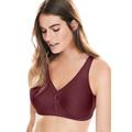 Plus Size Women's Glamorise® Magic Lift® Medium-Impact Wireless Sport Bra 1005 by Glamorise in Wine (Size 42 H)