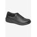 Women's Tulip Oxford Flat by Drew in Black Calf (Size 10 1/2 M)