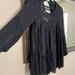 Free People Tops | Free People Embroidered Black Lace Long Sleeve Tunic Top Dress Xs | Color: Black | Size: Xs