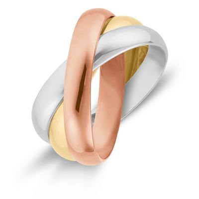 CHRIST - Damenring 585er Gelbgold, 585er Weißgold, 585er Rotgold Ringe 1 ct (1498.99 € / 1 ct) Image
