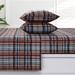 Gracie Oaks Plaid Sheet Set Flannel/Cotton | Full | Wayfair 4F90E08289D84E709C7E0D32BFE4070D