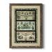 Red Barrel Studio® Money Money Money III Premium Framed Canvas - Ready To Hang Canvas, in Black/Blue/Green | 31.5 H x 23.5 W x 1 D in | Wayfair