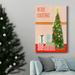 The Holiday Aisle® Christmas Stockings Collection B Premium Gallery Wrapped Canvas - Ready To Hang in Black/Blue/Green | Wayfair