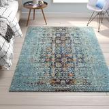 Blue 144 x 0.45 in Area Rug - Langley Street® Hertzler Oriental Area Rug, Polypropylene | 144 W x 0.45 D in | Wayfair