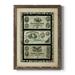 Red Barrel Studio® Money Money Money II Premium Framed Canvas - Ready To Hang Canvas, Solid Wood in Black/Blue/Green | 24 H x 20 W x 1 D in | Wayfair