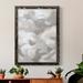 Orren Ellis Abstract Cumulus I Premium Framed Canvas - Ready To Hang Canvas, Solid Wood in Black/Blue/Green | 31.5 H x 23.5 W x 1 D in | Wayfair