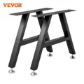 VEVOR-Pieds de Table Industriels en Métal Pied de Bureau Cadre en Forme de A Pieds de Meubles