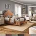 Ediline Antique-finish Scalloped Panel Bed by iNSPIRE Q Classic