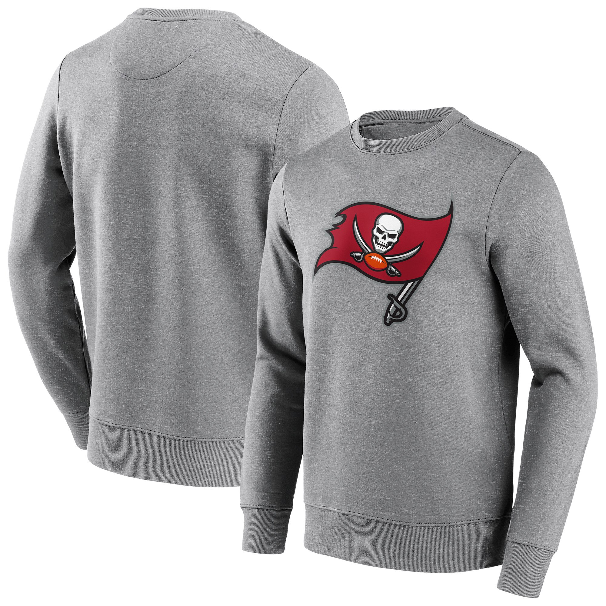 Tampa Bay Buccaneers Neutral Color Logo Crew Sweatshirt - Herren Image