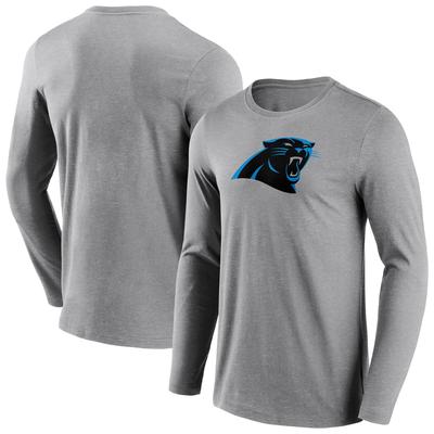 Carolina Panthers Langarm-T-Shirt mit neutralem Farblogo - Herren Image