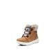 Sorel Women's Winter Boots, EXPLORER II CARNIVAL FELT WP, Brown (Velvet Tan, Blackened Brown), Size: 6.5