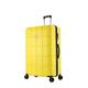 ATX Luggage Extra Large Suitcase Super Lightweight Durable ABS Hard Shell Suitcase with 4 Wheels and Built-in TSA Lock (Yellow, 32 Inches,132 Liter)