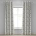 East Urban Home Ambesonne Christmas Grommet Curtain, Snowy Winter Concept Art w/ Holiday Theme Color Spots & Snowflakes | 108 H in | Wayfair