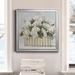 Charlton Home® Sweet Hydrangeas-Premium Framed Canvas - Ready To Hang Canvas, Solid Wood in Green/Indigo/Pink | 30.5 H x 30.5 W x 1.5 D in | Wayfair