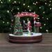 Northlight Seasonal 8" Lighted Winter Christmas Scene w/ Music & a Turning Tree Resin | 8 H x 5 W x 8 D in | Wayfair NORTHLIGHT XH90619