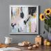 Ivy Bronx Summer Sultry I - Picture Frame Painting Print on Canvas Canvas, Solid Wood in Black/Blue/Green | 17.5 H x 17.5 W x 1.5 D in | Wayfair