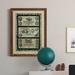 Red Barrel Studio® Money Money Money II Premium Framed Canvas - Ready To Hang Canvas, in Black/Blue/Green | 37.5 H x 27.5 W x 1 D in | Wayfair