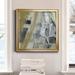 Orren Ellis Alder Creek II - Picture Frame Painting on Canvas Canvas, Solid Wood in Black/Blue/Green | 26.5 H x 26.5 W x 1.5 D in | Wayfair