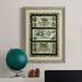 Red Barrel Studio® Money Money Money II Premium Framed Canvas - Ready To Hang Canvas, in Black/Blue/Green | 43.5 H x 31.5 W x 1 D in | Wayfair