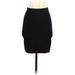 BCBGMAXAZRIA Casual Skirt: Black Solid Bottoms - Women's Size Small