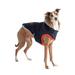 Navy Winter Sailor Dog Parka, X-Small, Blue