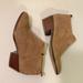 J. Crew Shoes | J. Crew Sawyer Suede Leather Ankle Booties C9868 Tan Women Size 8 | Color: Tan | Size: 8