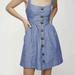 Free People Dresses | Free People Light Weight Jean Dress | Color: Blue | Size: 2