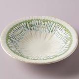 Anthropologie Dining | Anthropologie Taka Bowls In Green | Color: Cream/Green | Size: Os