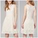Free People Dresses | Free People Ivory Miles Of Lace Shift Dress | Color: Cream | Size: S